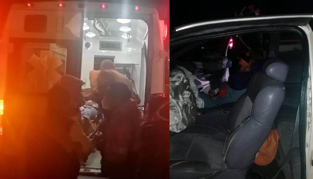 Chocan 9 vehículos y dejan dos heridos en San Andrés Cholula