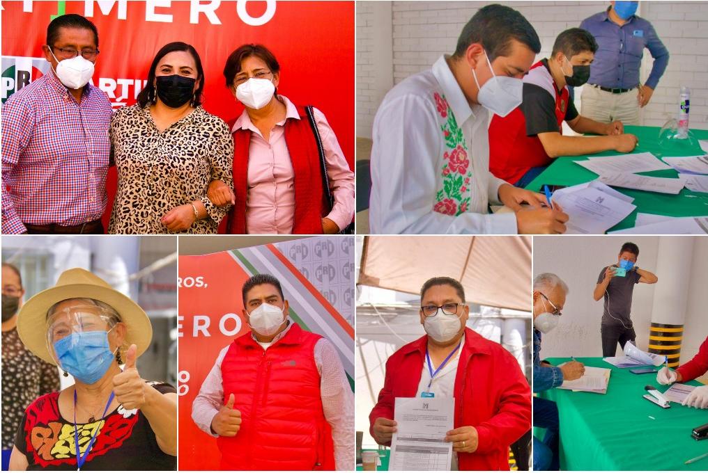 Antorchistas se apuntan como aspirantes del PRI a diputados