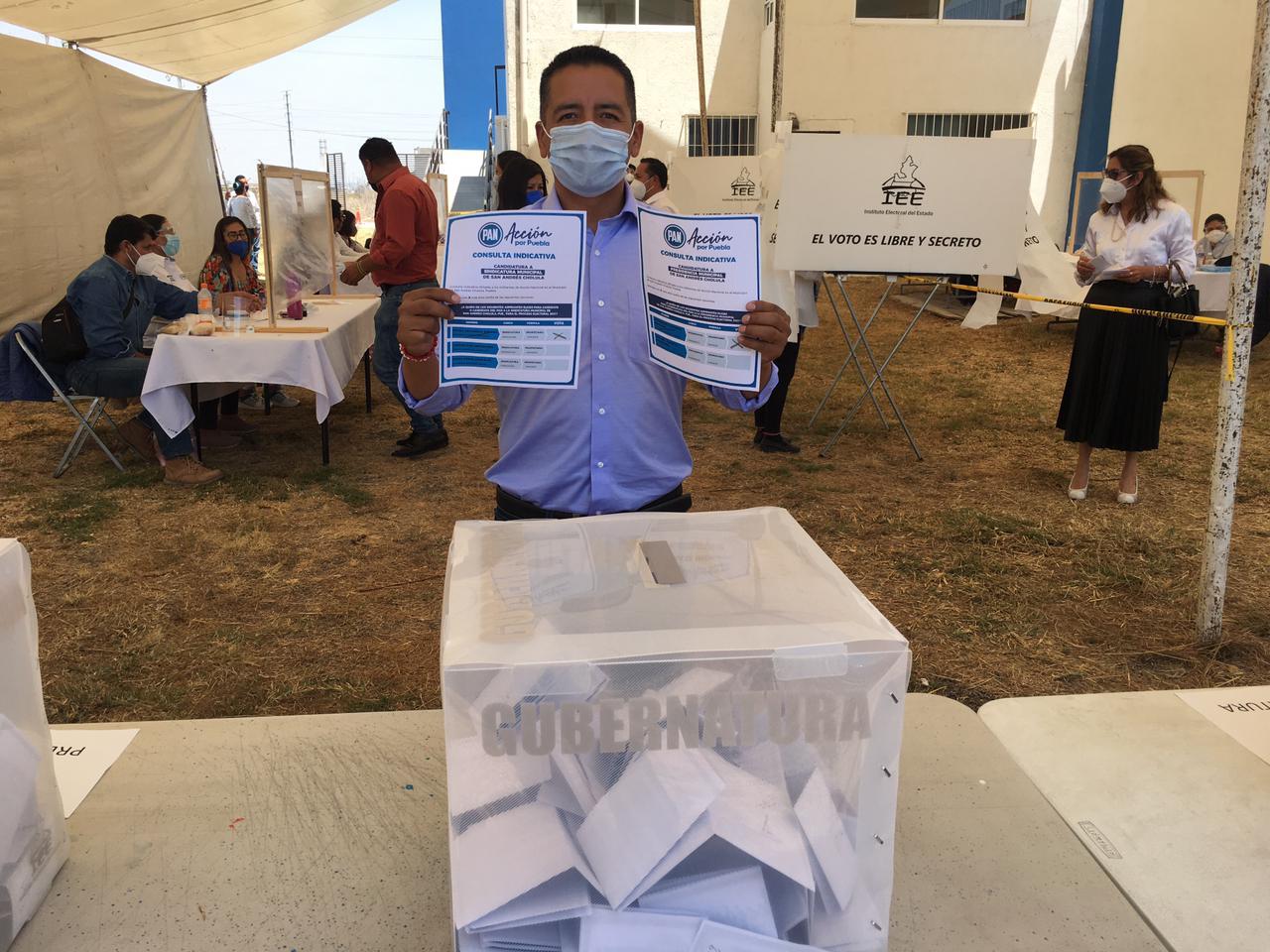 VIDEO En consulta ratifica PAN a Tlatehui como candidato en SACH