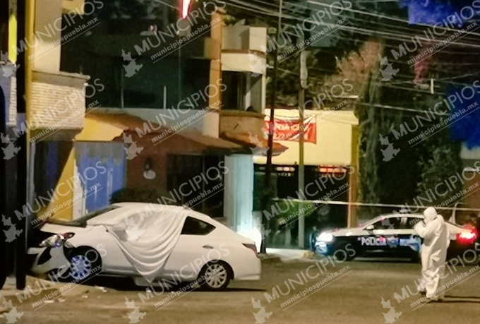 A disparos matan a padre de familia en colonia El Cerrito de Puebla