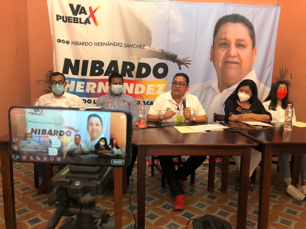 Gestión en salud y educación, promete Nibardo Hernández en la Mixteca