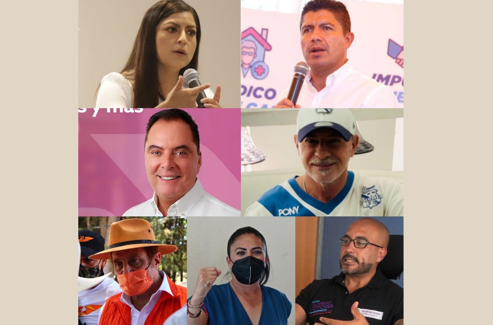 Lo que debes saber de los candidatos a la alcaldía de Puebla