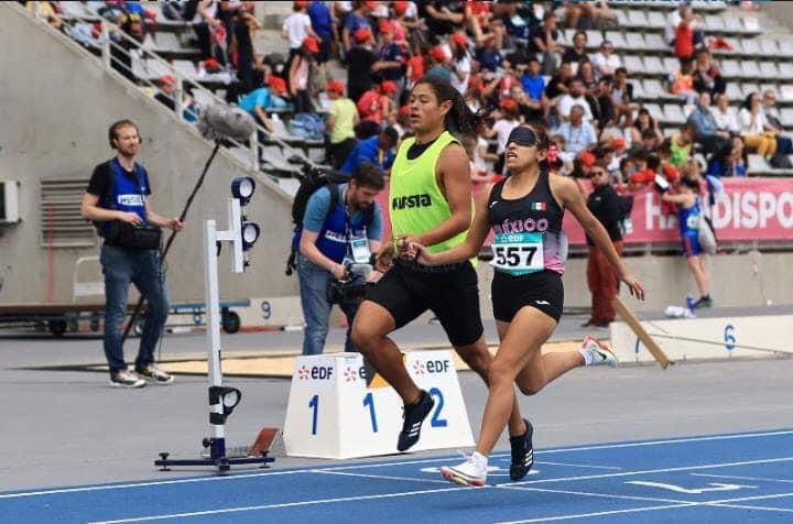 La poblana Diana Coraza conquista oro y plata en el World Para Athletics París 2022