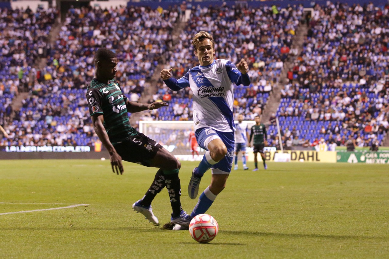 VIDEO Puebla le saca el triunfo al Santos con un gol en el Cuauhtémoc