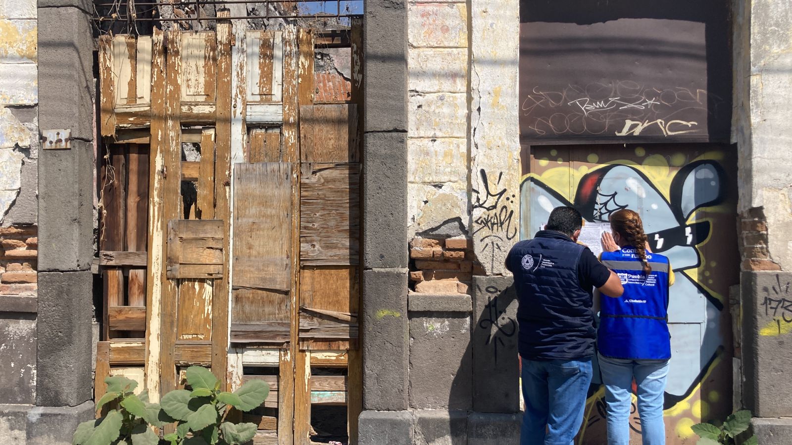 Detectan distintos grados de desgaste en 188 inmuebles del centro histórico de Puebla