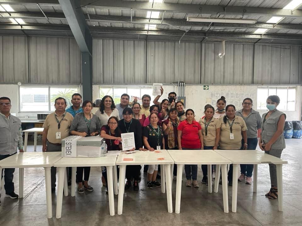 Trabajadores avalan contrato colectivo con Mex Mode