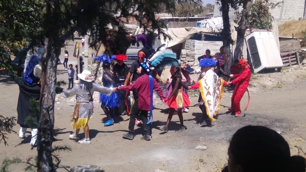 Lleva Antorcha carnaval tradicional a colonias populares de Puebla capital