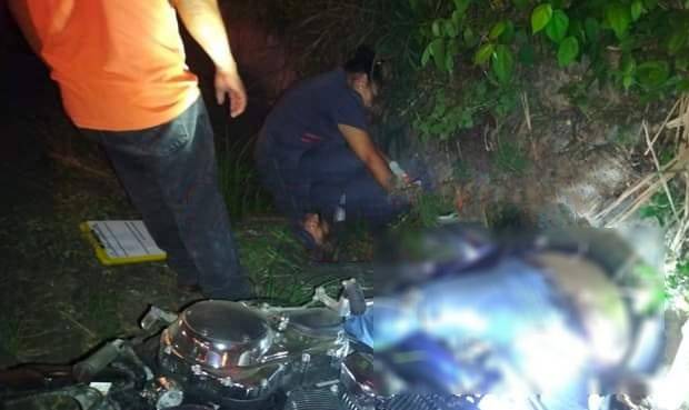 Motociclista se mata con su Harley Davidson en carretera de Venustiano Carranza