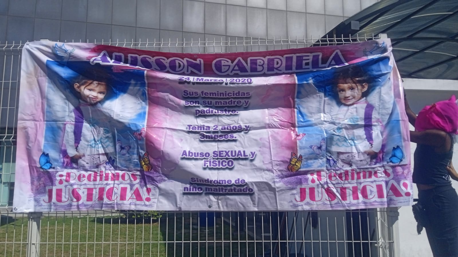 Inicia juicio por el feminicidio de la pequeña Alisson Gabriela