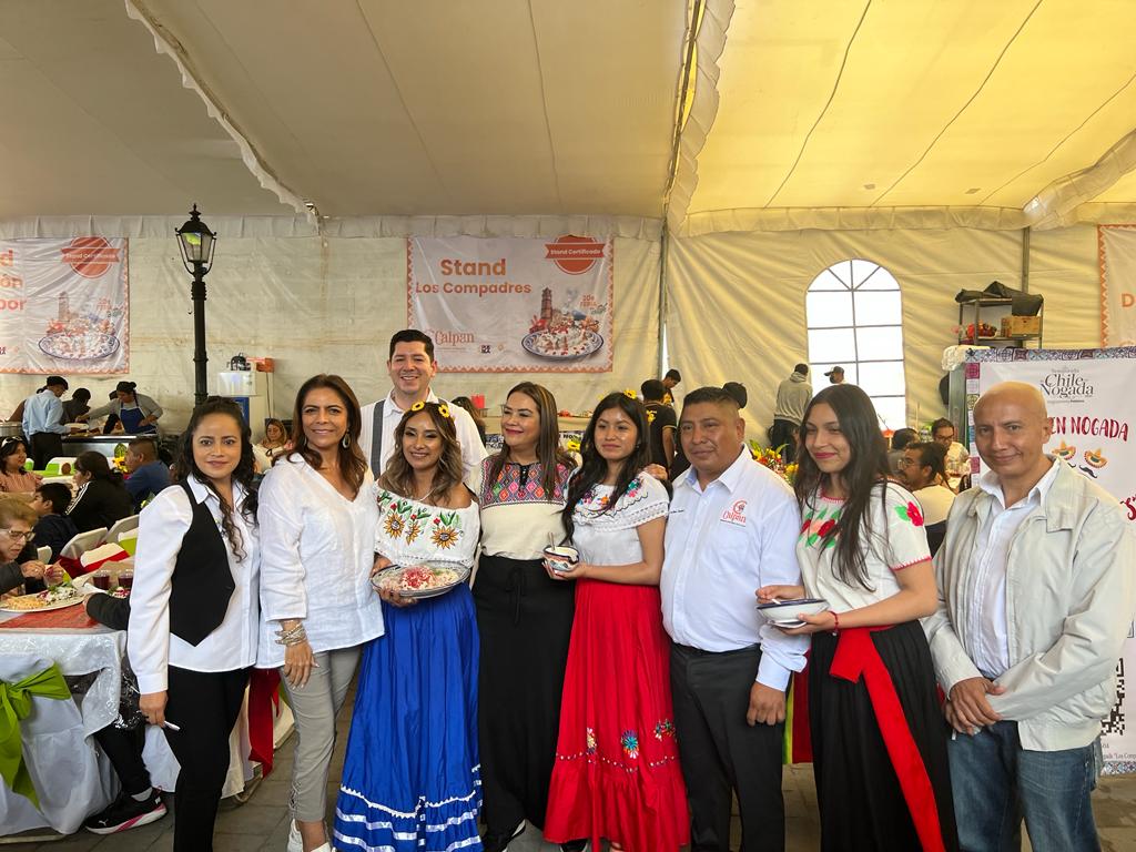 Calpan inaugura la 20va. Feria del Chile en Nogada