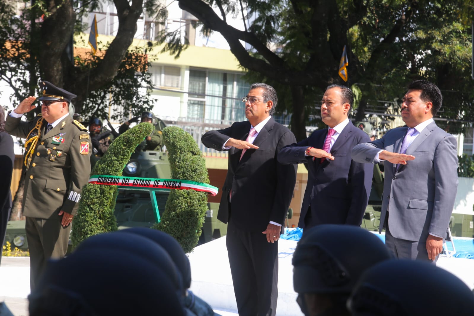 Encabeza Céspedes ceremonia conmemorativa de la gesta heroica de niños héroes