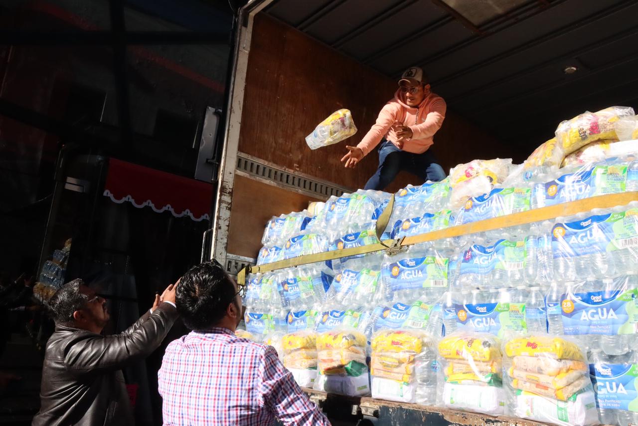 Las y los poblanos respaldan llamado de solidaridad de López Obrador para Guerrero