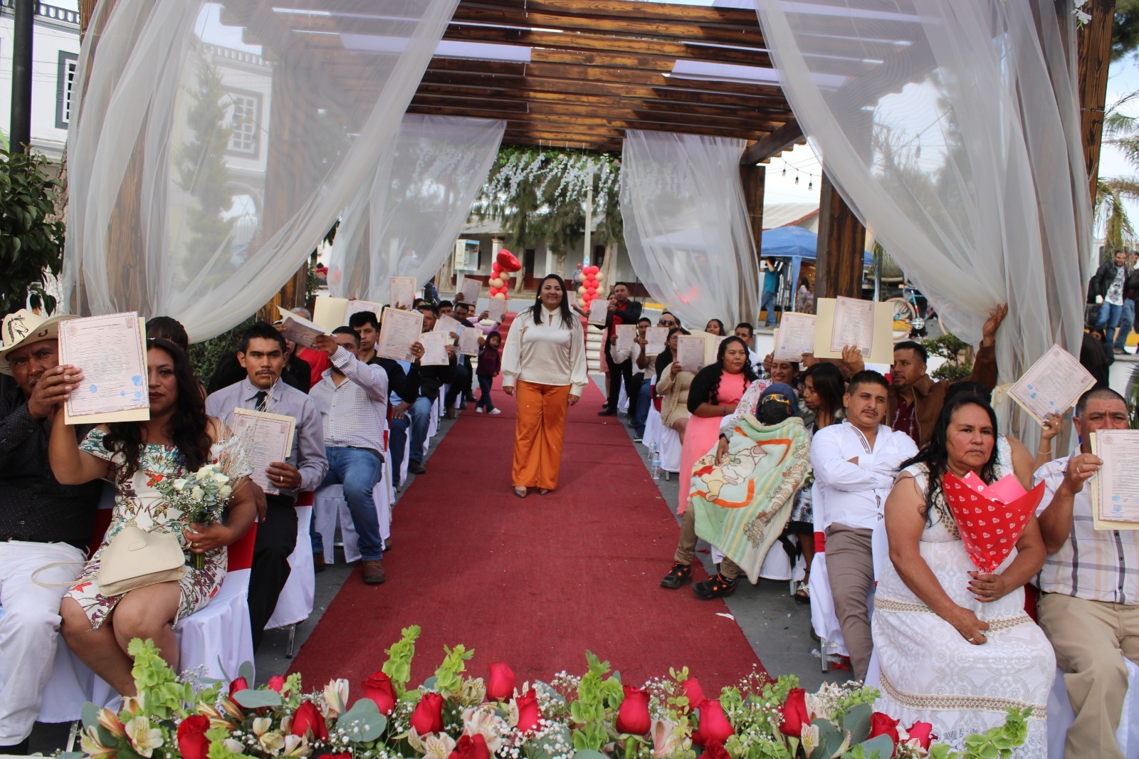 Realizan bodas comunitarias en Cañada Morelos