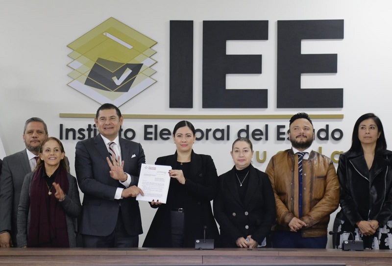 Registran Morena y Alejandro Armenta plataforma política ante el IEE