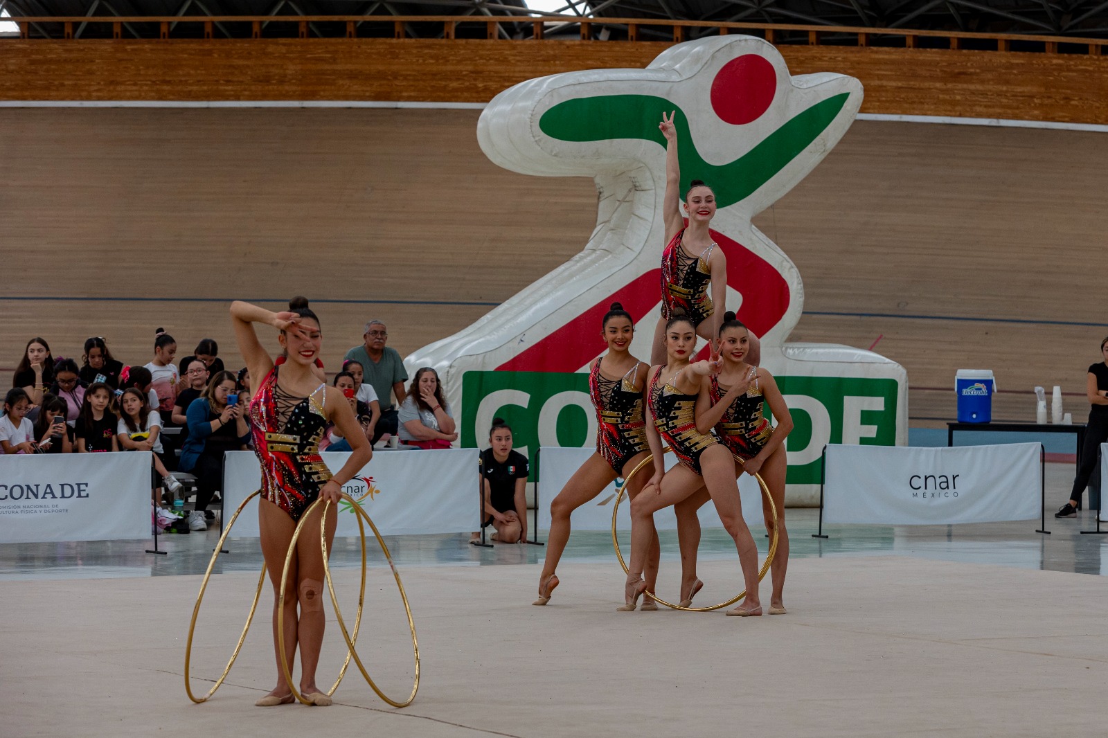 Gimnasia rítmica presenta primer control técnico