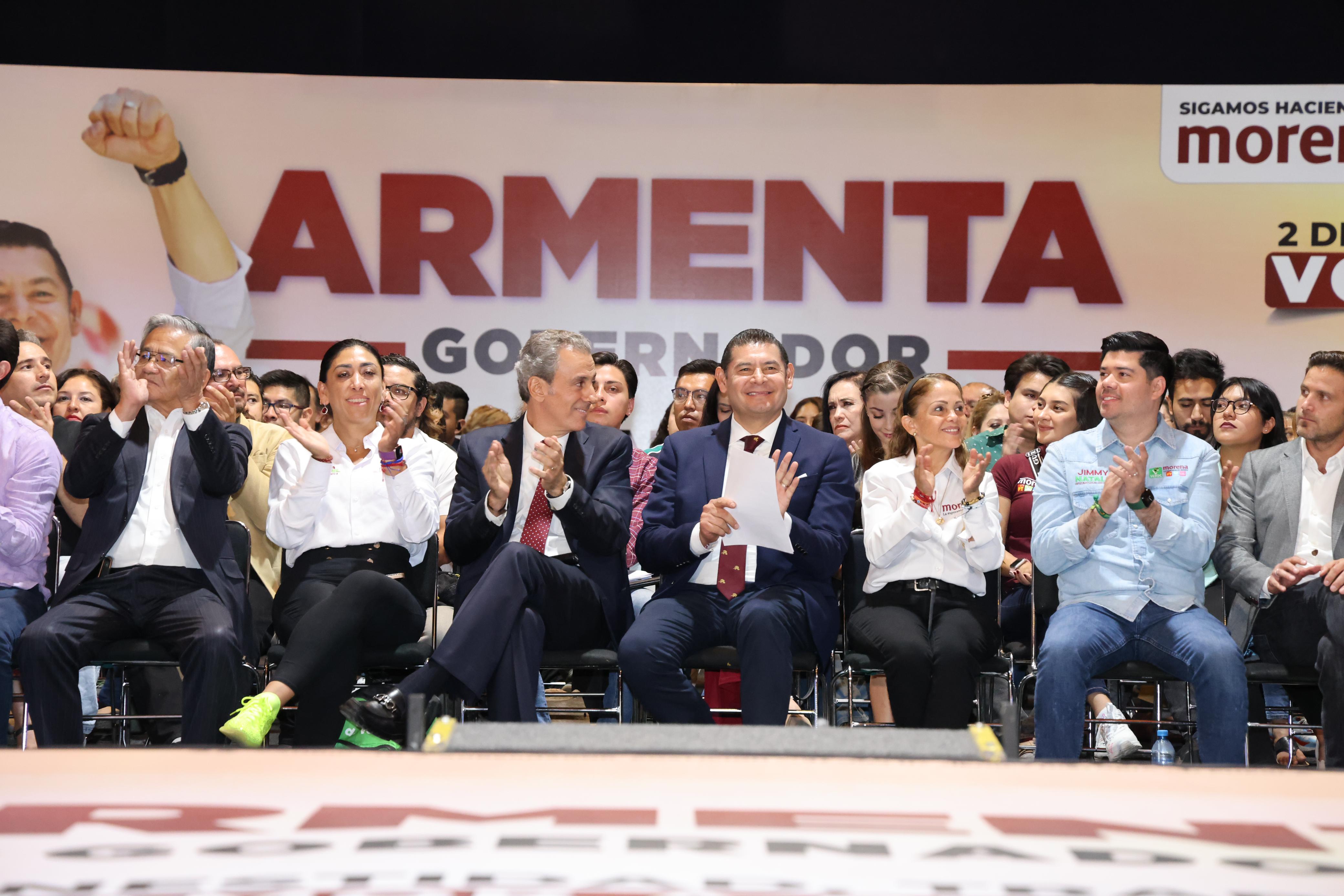 Promete Alejandro Armenta 2 líneas de Cablebus en Puebla 