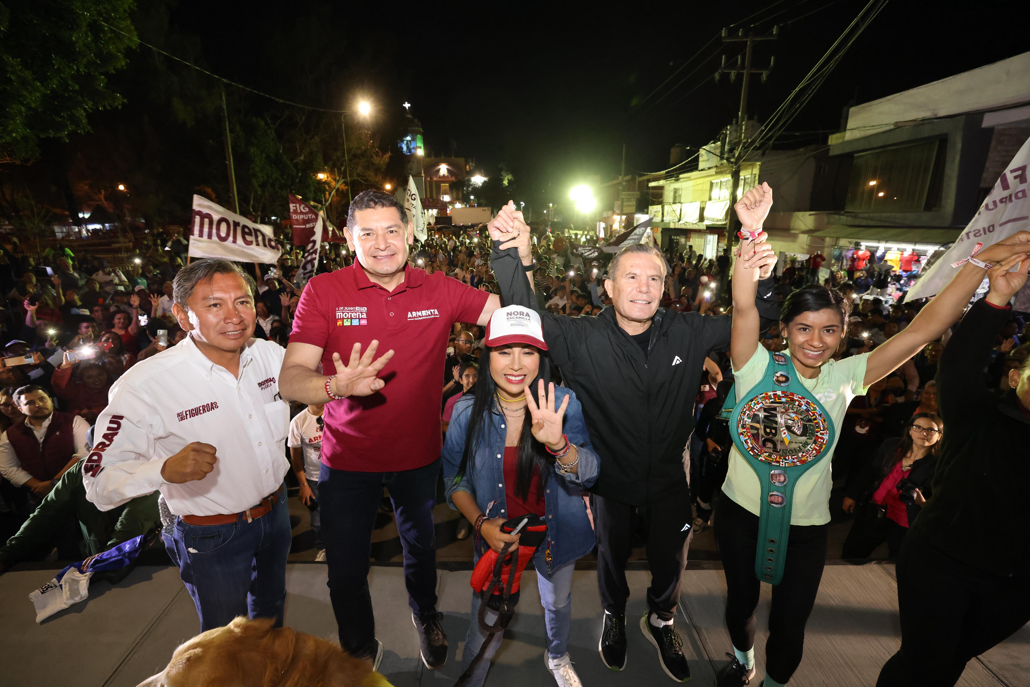 Apoyo a Armenta porque impulsará el deporte y centros vs las adicciones: Julio César Chávez