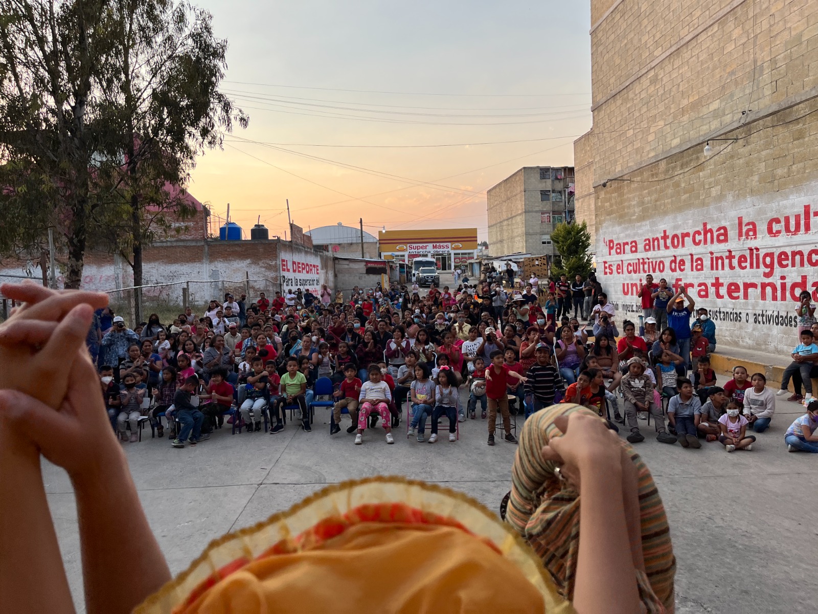 Antorcha alistan obra de teatro para niños en colonias de Puebla capital