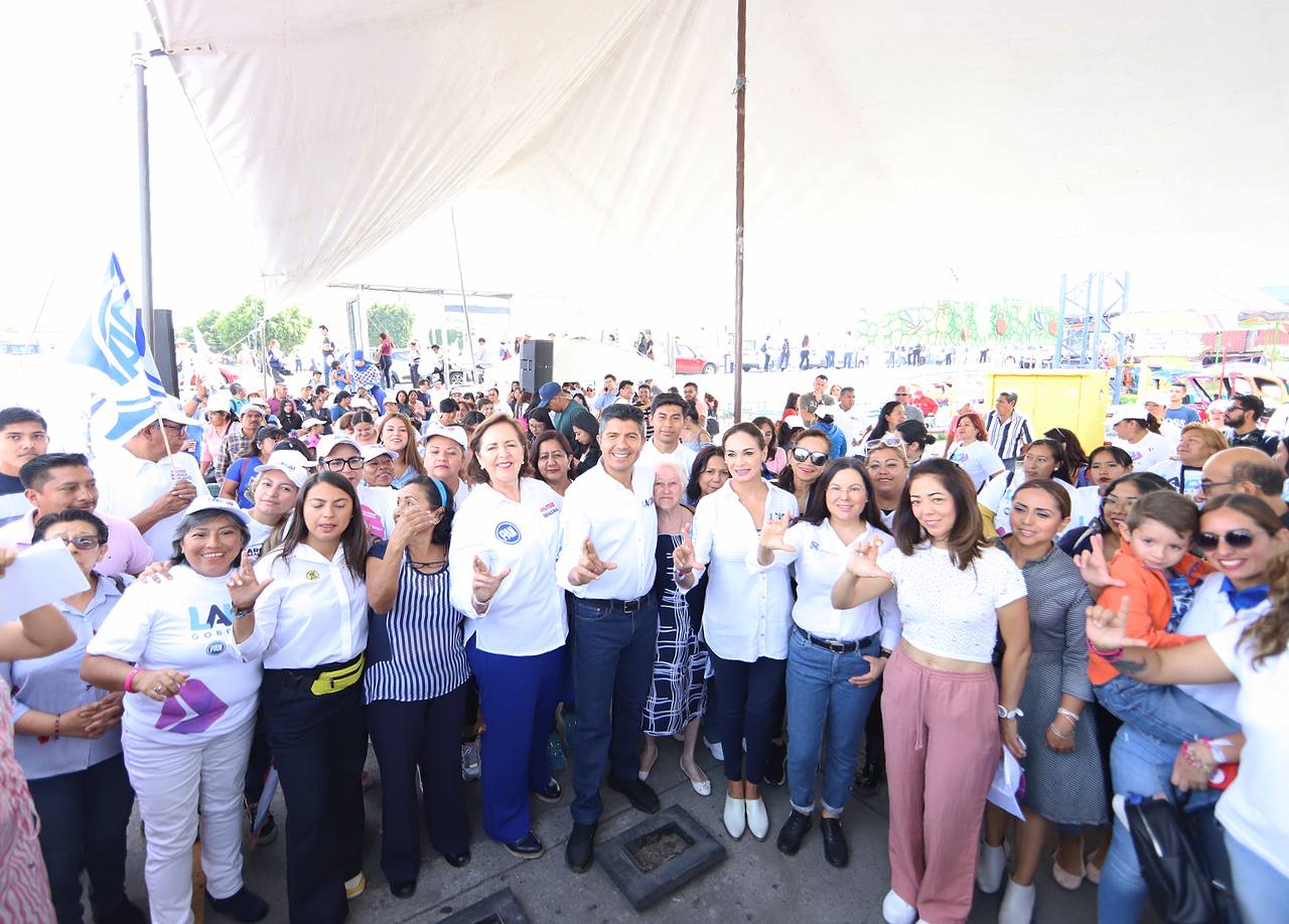 Seis acciones principales contempla plan integral Puebla con las Mujeres de Lalo Rivera
