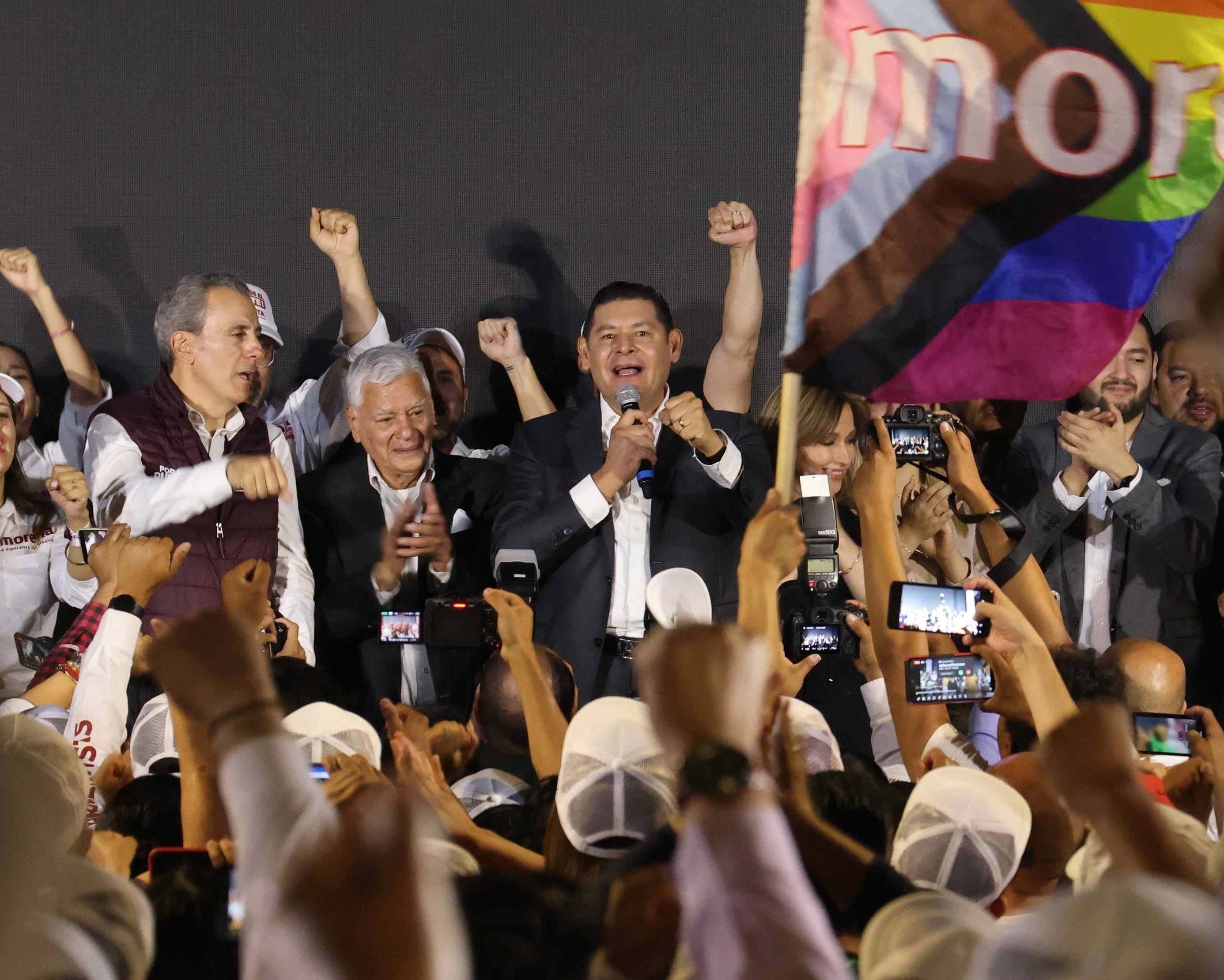 Armenta expresa su gratitud porque Puebla ya decidió que continúe la transformación
