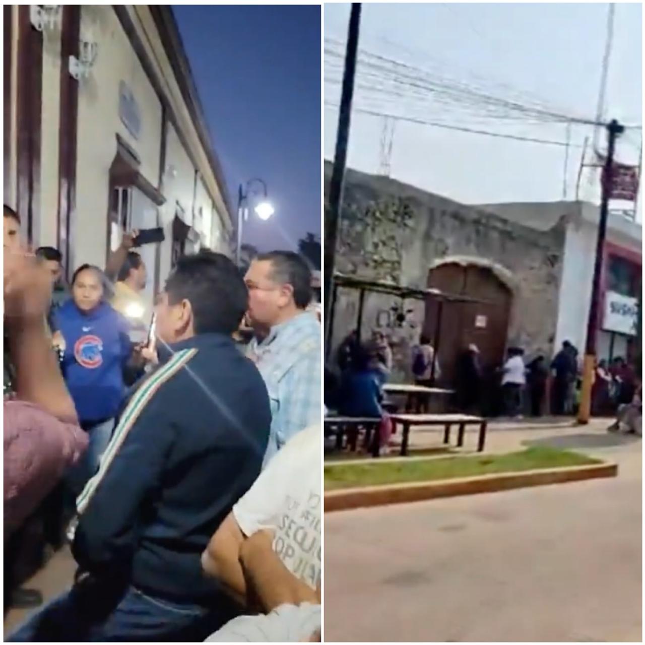 Queman patrulla en Ciudad Serdán y termina golpeado candidato del PAN