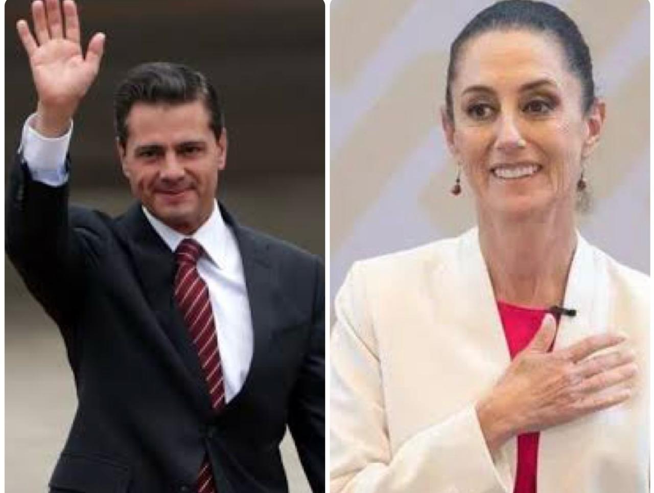 Enrique Peña Nieto felicita a Claudia Sheinbaum por su triunfo en las elecciones