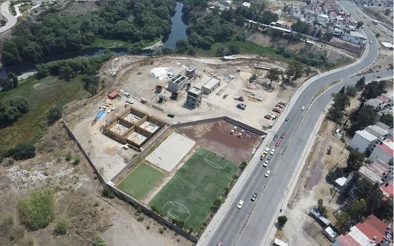 Al 85%, obra de planta tratadora de aguas residuales Las Carmelitas