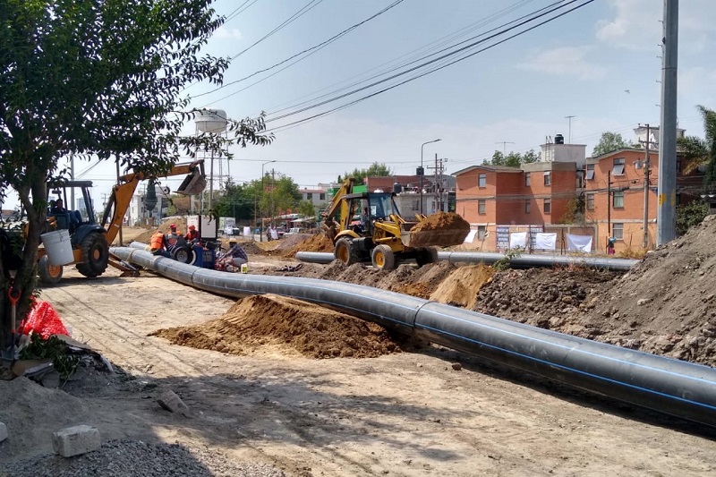 Rehabilitan línea de conducción Río Atoyac hacia tanque Guadalupe Hidalgo