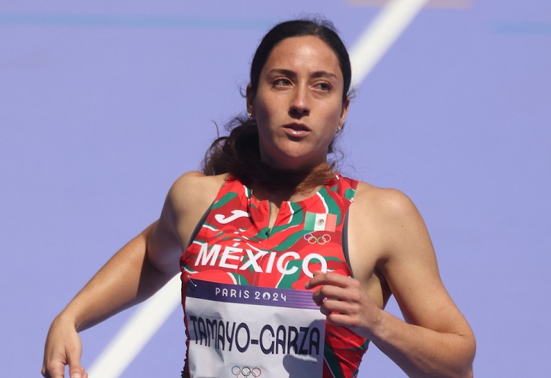 Cecilia Tamayo corre al repechaje de los 200 metros planos en París 2024