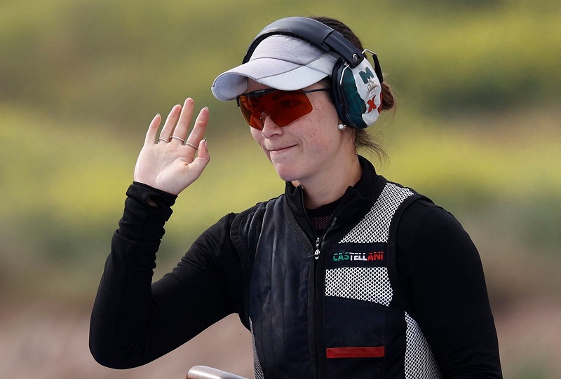 Gabriela Rodríguez queda séptima en skeet de tiro deportivo olímpico