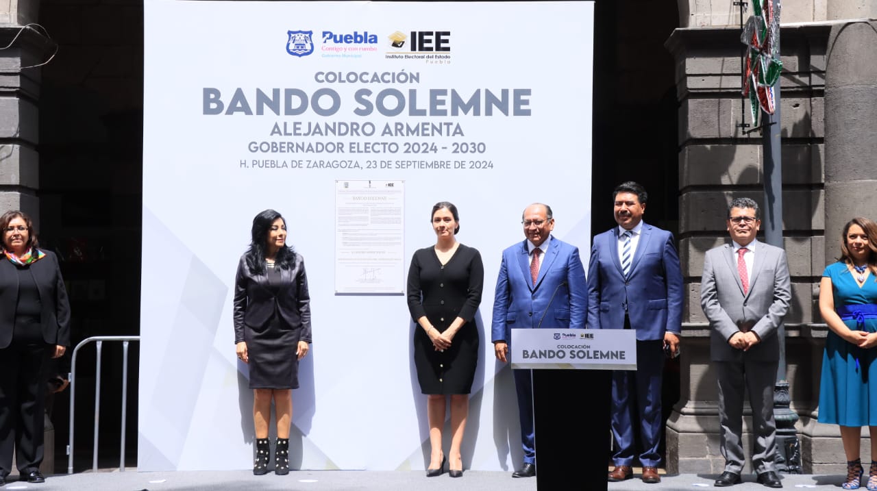 Colocación del Bando Solemne marca el respeto a la voluntad del pueblo