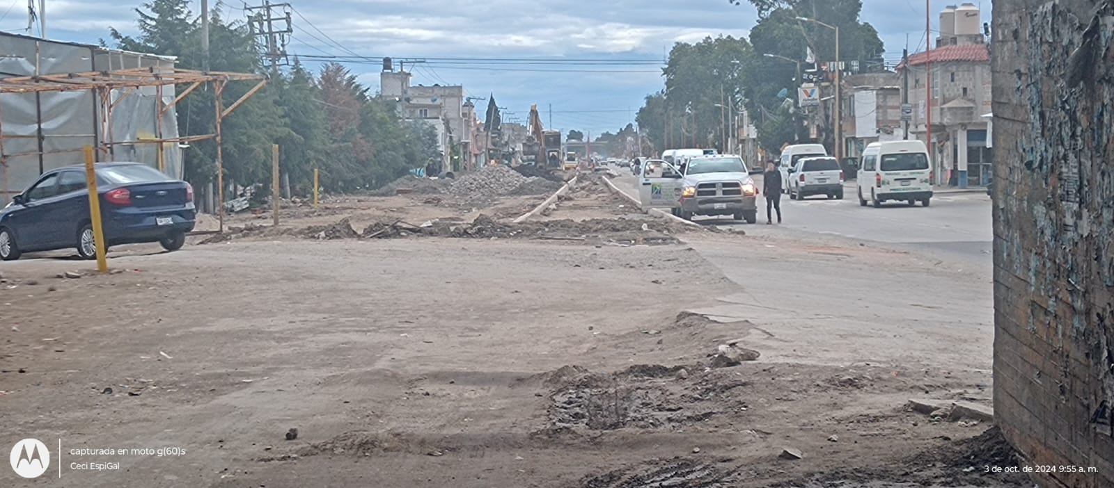 A marchas forzadas se espera terminar obras en Texmelucan