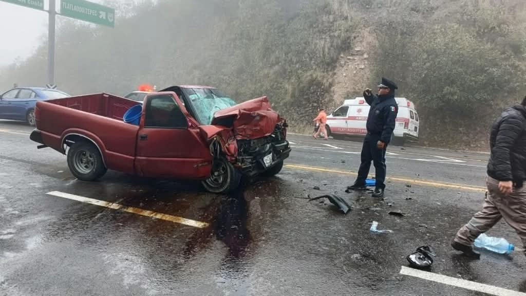 Accidente automovilístico cobra la vida de una persona en la Virreyes-Teziutlán