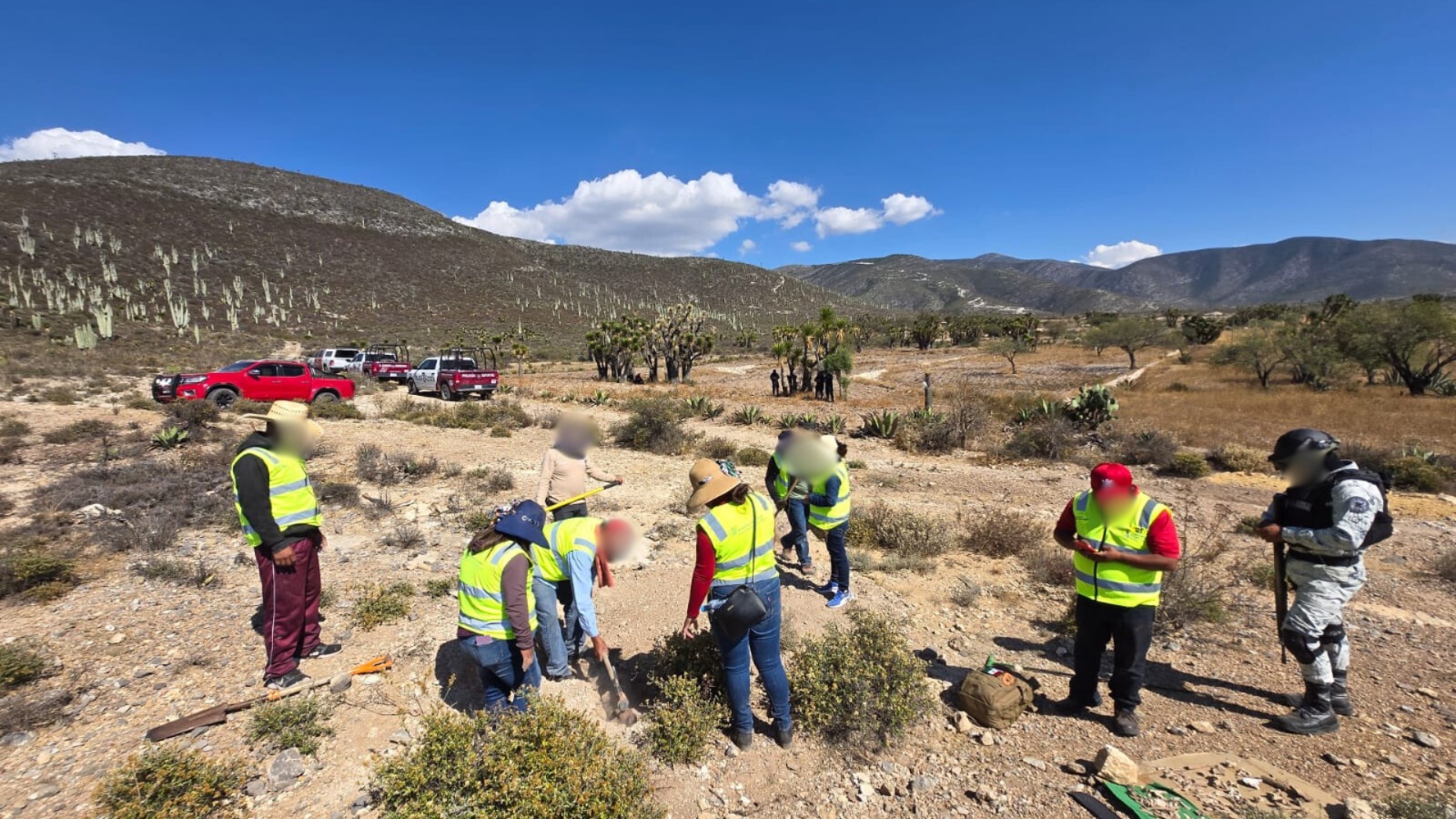 CBPEP encontró restos óseos en el municipio de Tlacotepec