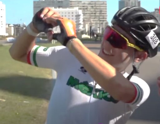 Leonardo León obtiene título panamericano en ciclismo