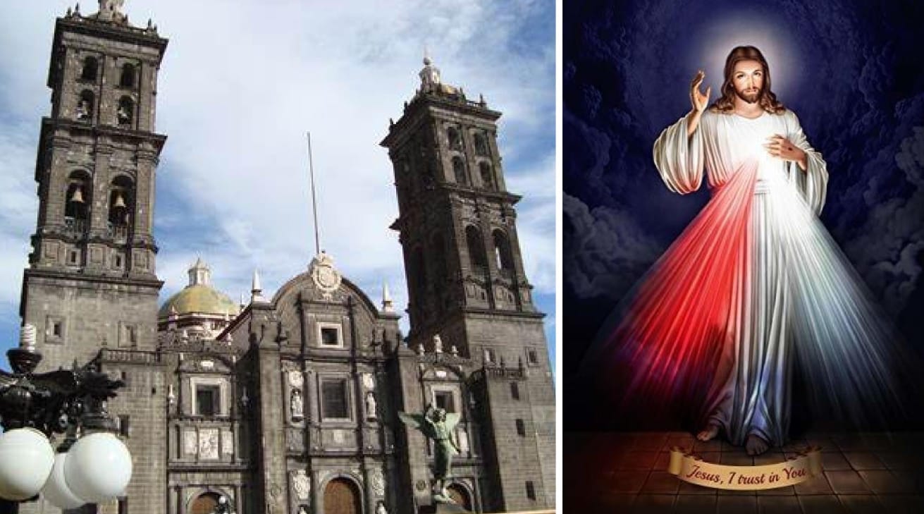 Celebran la Fiesta de la Divina Misericordia en la Catedral de Puebla 