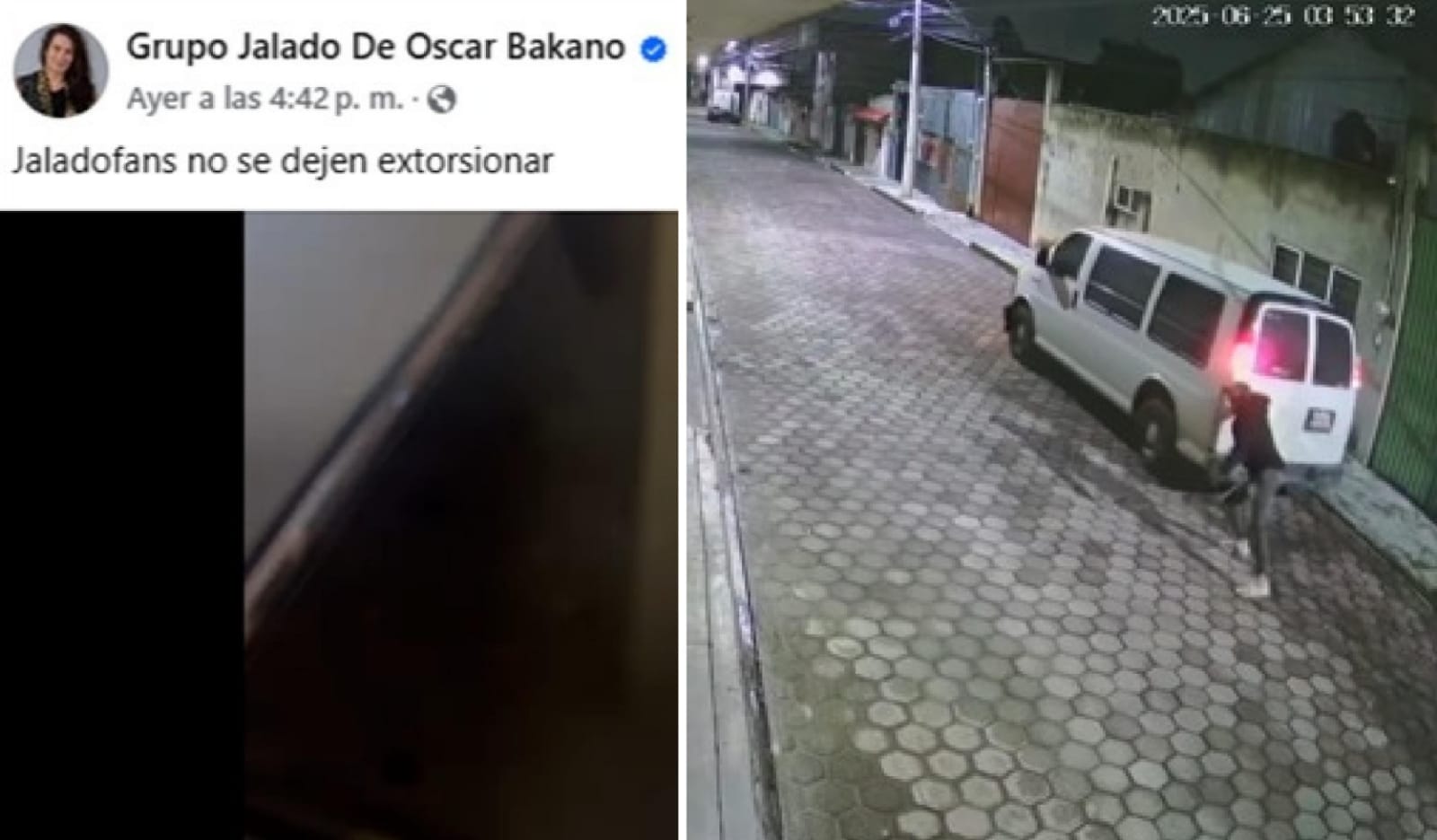 Grupo Jalado ante posible extorsión por el robo de su vehículo 