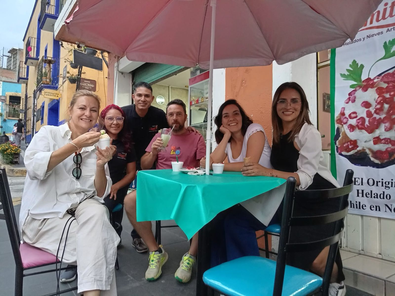 Helado de Chile en Nogada de la familia Ximitl pone a Atlixco en el mapa mundial 