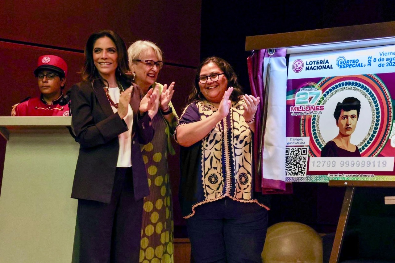 Lotería Nacional celebra 255 años honrando a mujeres que transformaron México