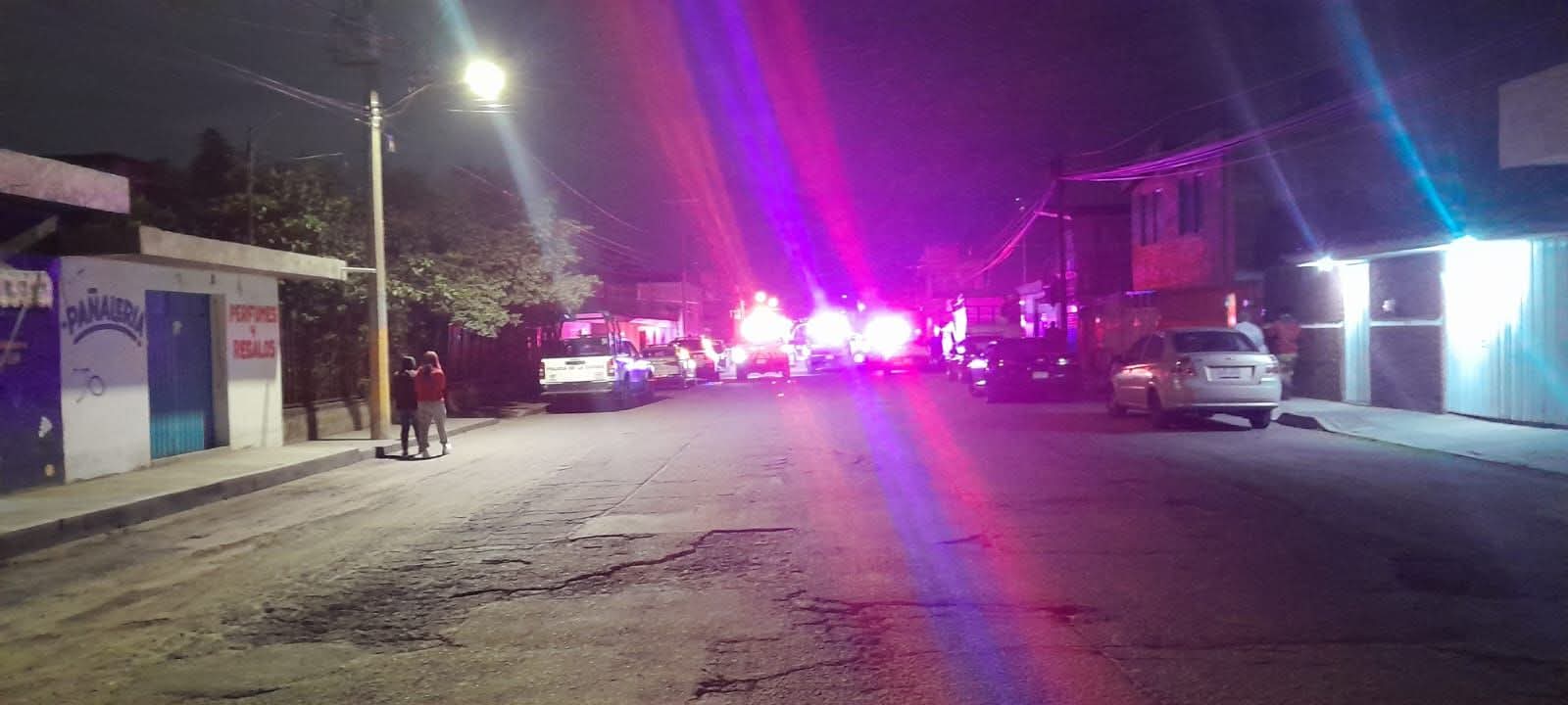 Asesinan a hombre en la colonia San Miguel Xonacatepec