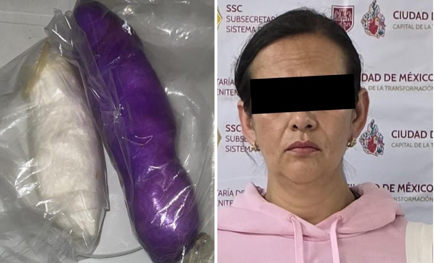 Mujer llevaba cargamento de droga entre su ropa interior, pretendía meterlo al Reclusorio 