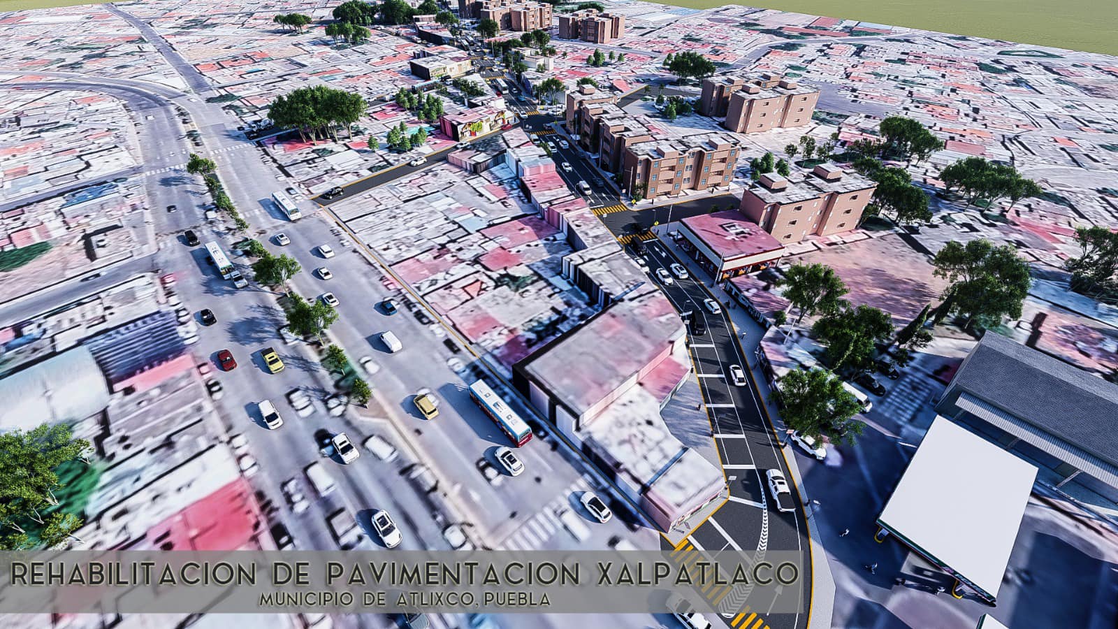 Ayala inicia modernización de avenidas en Atlixco