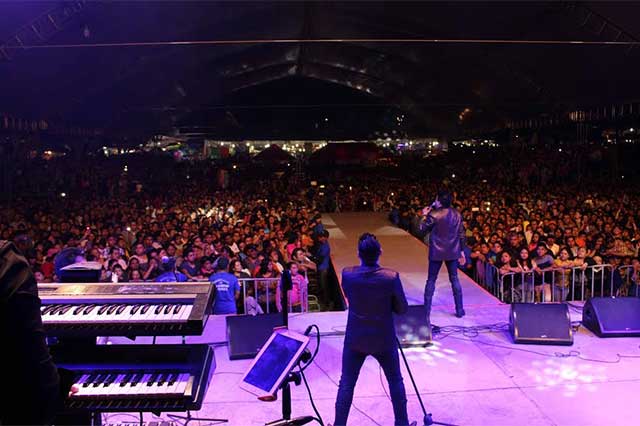 Con magno concierto cierran actividades de la Feria de Xicotepec