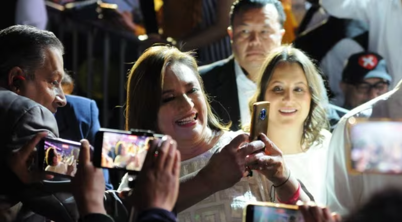 El relanzamiento de Xóchitl