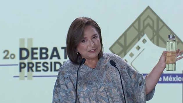 Xóchitl ganó el debate