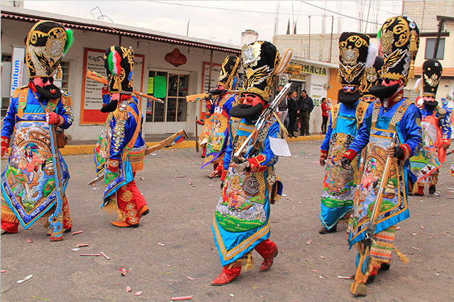 Finaliza celebración del carnaval en San Miguel Xoxtla