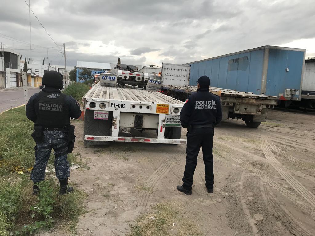 Catean inmueble en Yehualtepec; había vehículos robados