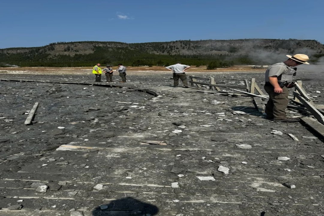 VIDEO Así fue la explosión hidrotermal en Yellowstone