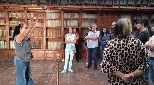 Historias de la Biblioteca Palafoxiana, recorrido que muestra el legado cultural de Puebla 