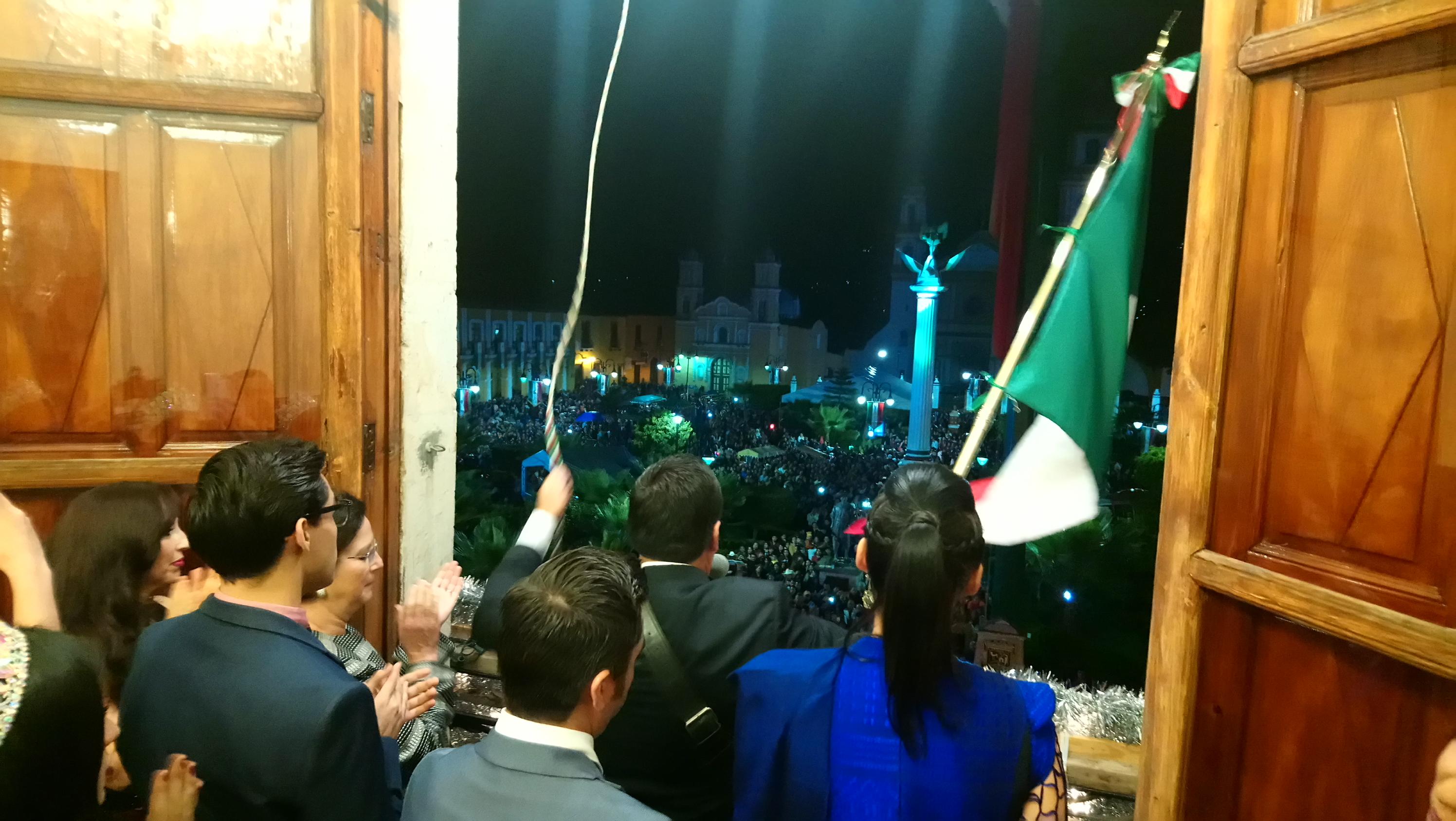 Celebra Zacapoaxtla en grande el 15 de septiembre